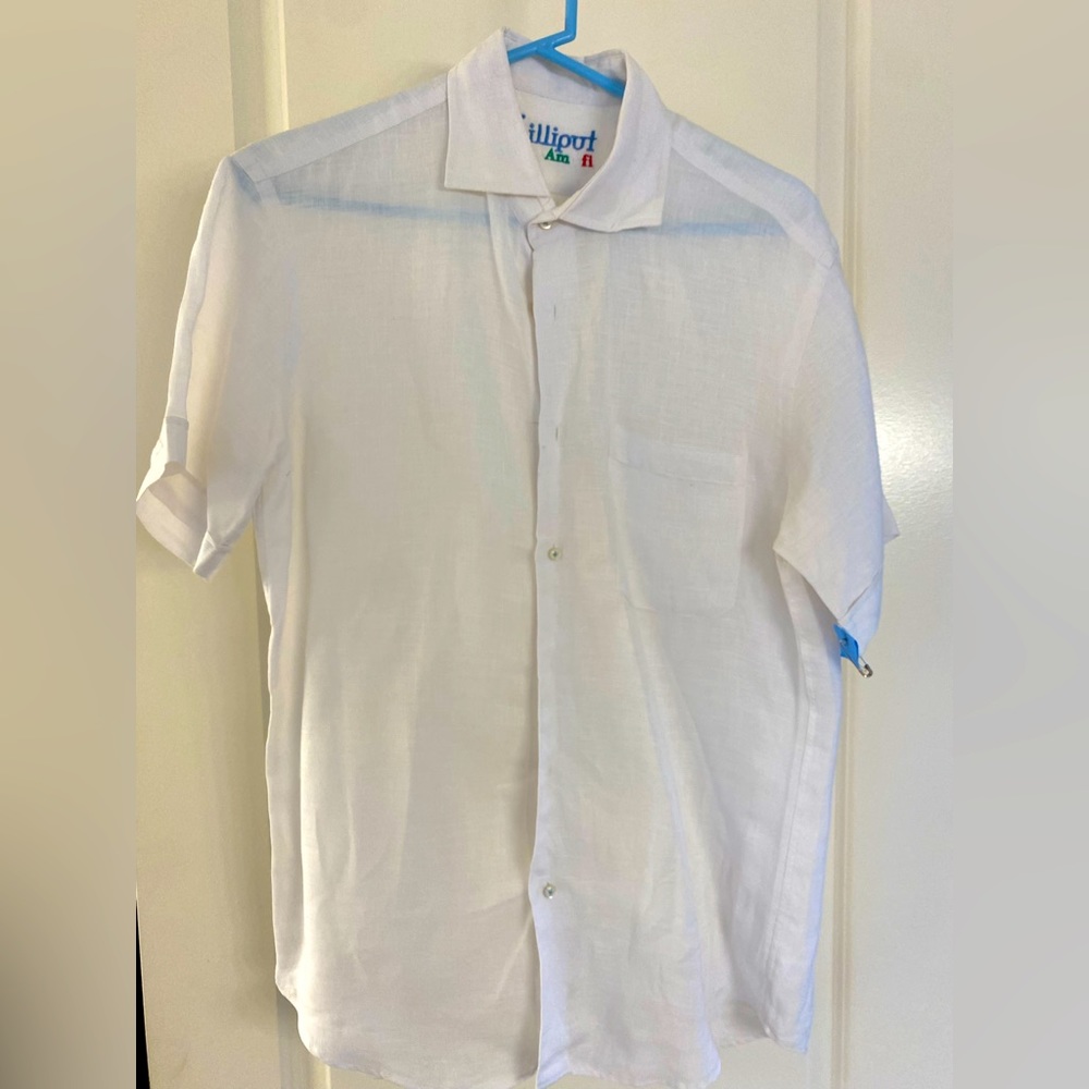 Lilliport Amalfi linen top men’s
